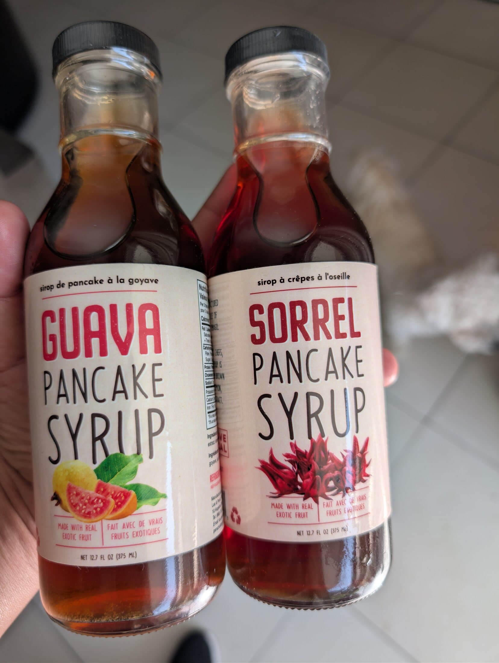 Retail-ready syrup bottles prepared for private-label and production discussions
